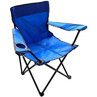 TECTAKE relaxační křeslo s taburetem, černé/béžové - Křeslo