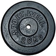 ACRA cast iron 20kg - 25mm - Gym Weight