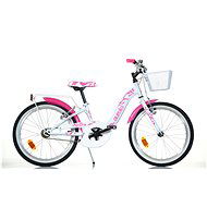 Dino bikes Girls bike 204R white 20" 2022 - Children's Bike