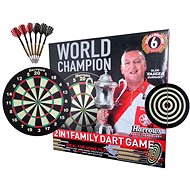 HARROWS T2 Family Dart Game - set of target and 6 darts - Dartboard