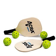Acra pickleball set, 2 rackets and 4 balls - Kit