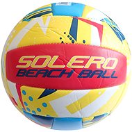 K6 Míč Beach volley Solero žlutý - Beach Volleyball