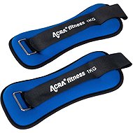 ACRA Wrist/Ankle Weights 1kg Blue - Weight