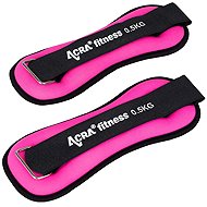 ACRA Wrist/Ankle Weights 0.5kg Pink - Weight