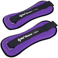 ACRA Wrist/Ankle Weights 1.5kg Purple - Weight