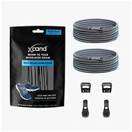 Tightening elastic laces Xpand black - Shoe Laces