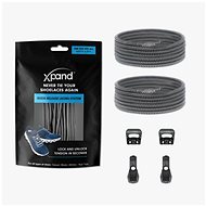 Tightening elastic laces Xpand grey - Shoe Laces