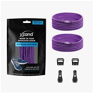 Tightening elastic laces Xpand purple - Shoe Laces