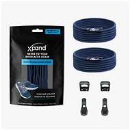 Tightening elastic laces Xpand navy blue - Shoe Laces