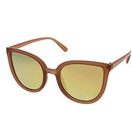OEM Women's Oval Surface Pink Frames Yellow Glasses - Sunglasses