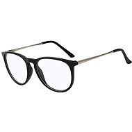 VeyRey with clear lenses square Bonham black - Sunglasses