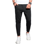 Ombre Clothing Pánské tepláky Davido černá XL - Tepláky