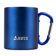 Yate Hrnek s karabinkou 0,3 l modrý - Termohrnek