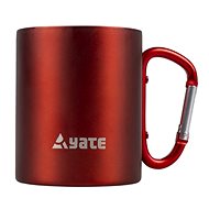 Yate Mug with carabiner 0,3 l red - Thermal Mug