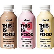 yFood This is Food assorted flavours 3 x 500ml - Shelf-Stable Nutritionally Balanced Food