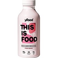 yFood This is Food Raspberry and strawberry, 500 ml - Non-Perishable Nutritious Complete Food