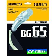 Yonex BG 65, White - Badminton Strings