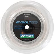 Yonex EXBOLT 63, 0,63mm, 200m, WHITE - Badminton Strings