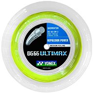 Yonex BG 66 ULTIMAX, 0,65mm, 200m, YELLOW - Badminton Strings