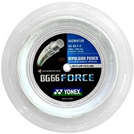 Yonex BG 66 FORCE, 0,65mm, 200m, WHITE - Badminton Strings