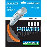Yonex BG 80 Power, 0,68mm, 10m, ORANGE - Badminton Strings