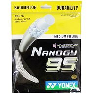 Yonex Nanogy 95, 0,69mm, 10m, SILVER GRAY - Badminton Strings