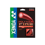 Yonex Poly Tour FIRE 120, 1,20mm, 12m, red - Tennis Strings