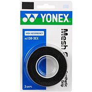 Yonex Mesh Grip 3pcs, black - Tennis Racket Grip Tape