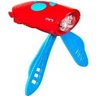 Mini Hornit Fun Horn with Light Red - Bike Bell