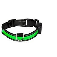 Eyenimal világító nyakörv kutyáknak - zöld - M - Elektromos nyakörv