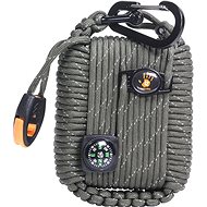 12 Survivors Paracord Survival Pod - Mini Survival Kit