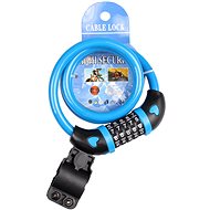 MERCO Multipack 2 pcs Digit 1.0 bike lock blue - Bike Lock