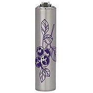 Flamagas S. A. Clipper MetalC. Elegant Plants, silver flower pattern 2 - Lighter