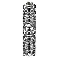 Flamagas S. A. Clipper MetalC. Azteca Chic, black pattern 1 - Lighter