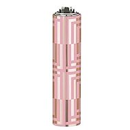 Flamagas S. A. Clipper MetalC. Summer Pattern, rose gold - Lighter