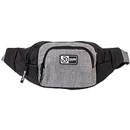 Meatfly kidney Wally, Grey Heather - Bum Bag