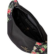 Meatfly kidney Taya, Tropical Black - Bum Bag