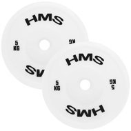 HMS TPP05 Technical disc PE 2 × 5,0 kg - Gym Weight