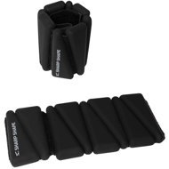 Sharp Shape Silicone Ankle and Wrist Weights 1 kg, black - Weight