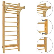 VidaXL Ladders 80 × 55 × 220 cm, wooden - Hayrack