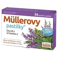 Müller lozenges with sage without sugar 36 pcs - Medical Device