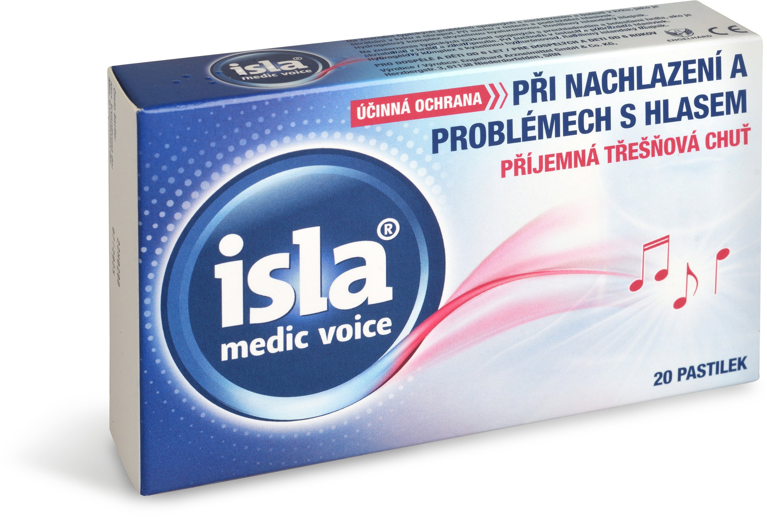 Isla Medic Voice cherry 20 pastilles - Medical Device