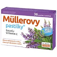 Müller lozenges with sage without sugar 12 pcs - Medical Device