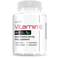 Zerex Vitamin E in natural form, 60 capsules - Vitamin E