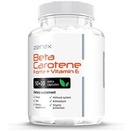 Zerex Betakaroten Forte + Vitamin E, 60 capsules - Beta-Carotene