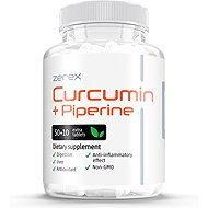 Zerex Curcumin + Piperine, 60 tablets - Curcumin
