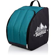 Benwild Ski boot cover turquoise - Ski Boot Bag
