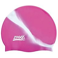 Zoggs SILICONE MULTI COLOR pink - Koupací čepice