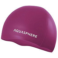 Aqua Sphere Plain Silicone Cap pink/white - Bathing Cap