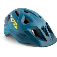 Met Eldar Camo Petrol Blue S/M - Bike Helmet